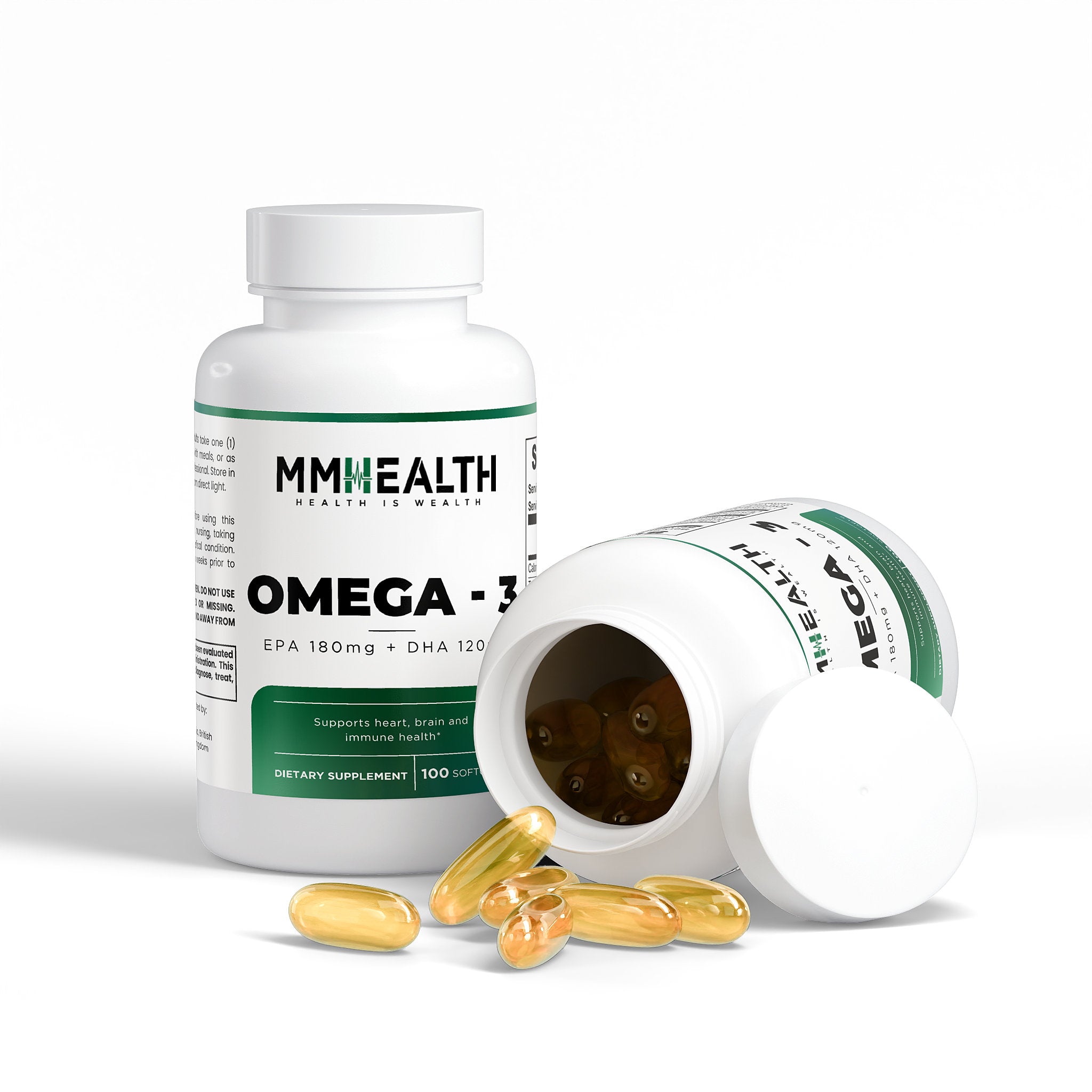 Omega-3 EPA 180mg + DHA 120mg