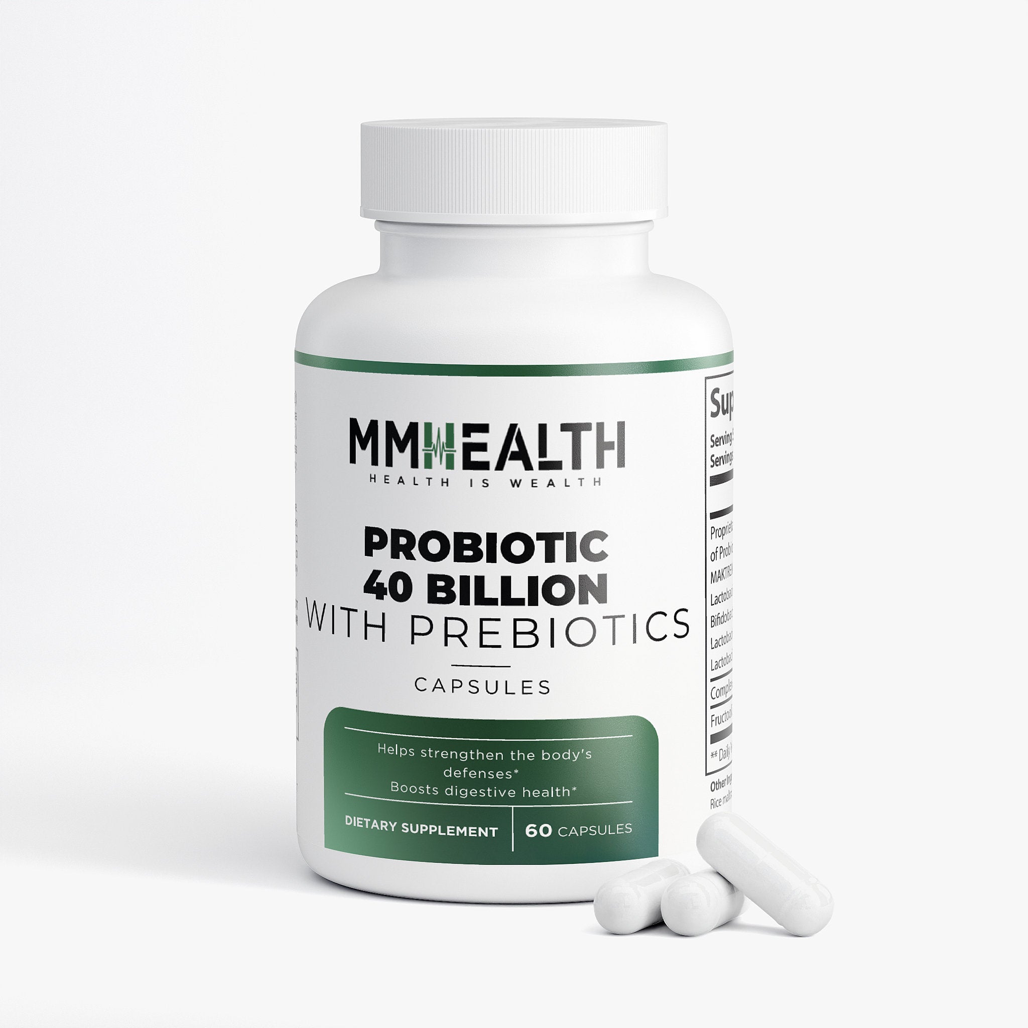 Probiotic 40 Billion with Prebiotics