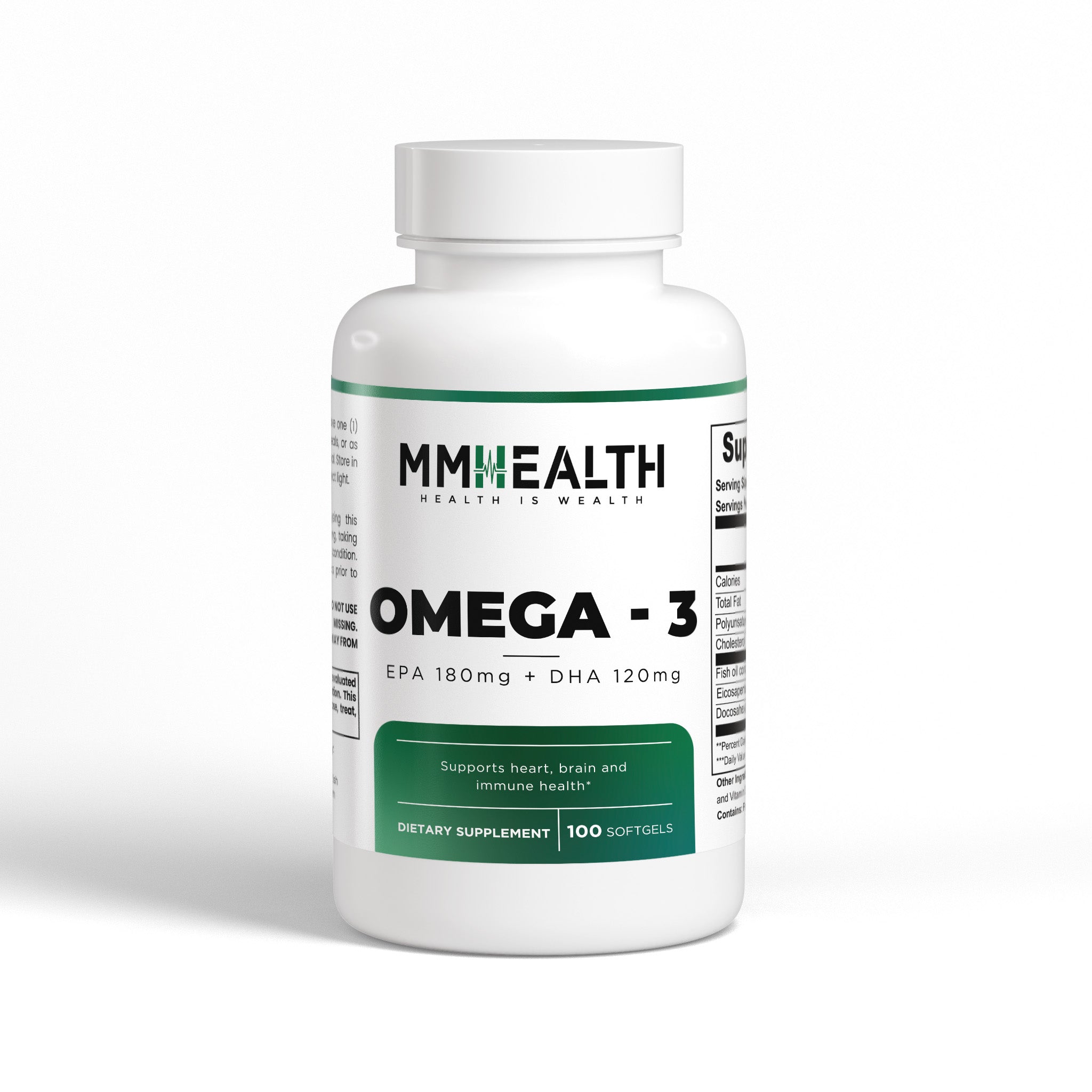 Omega-3 EPA 180mg + DHA 120mg