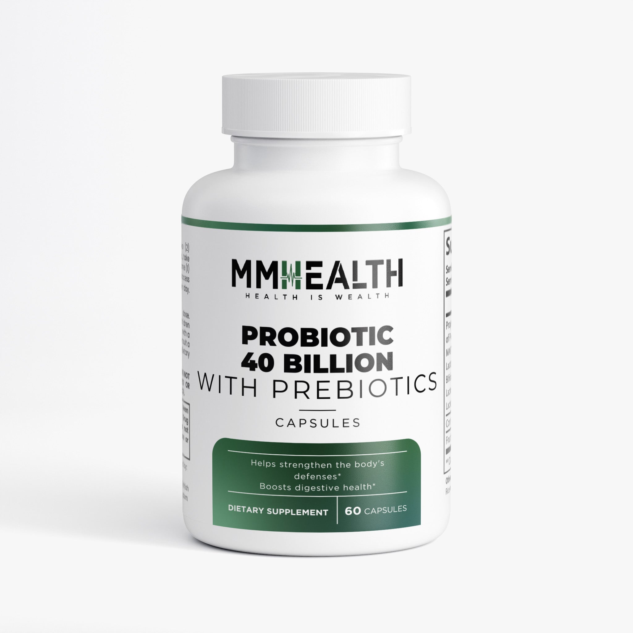 Probiotic 40 Billion with Prebiotics